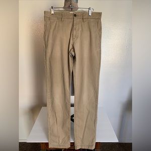 Goodfellow Hennepin Chino Tan Pants 30 x 32 Preowned